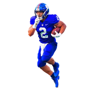 Saquon Barkley Breakthrough Run Png Brh PNG Image