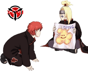 Sasori And Deidara Art, HD Png Download PNG image with transparent background