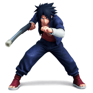 Sasuke Uchiha Cool Pose PNG ccx PNG image with transparent background