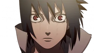 Sasuke Uchiha Sharingan Glare PNG Image