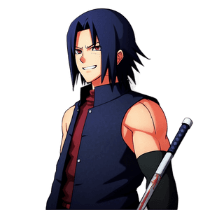 Sasuke Uchiha Smile PNG 11 PNG image with transparent background