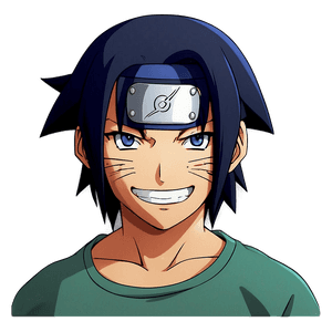 Sasuke Uchiha Smile PNG 12 PNG image with transparent background