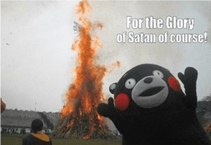 Osaka Overrun For The Glory Of Satan, Of Course - Glory Of Satan Of Course PNG image with transparent background