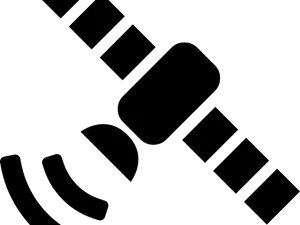 Satellite Icon Graphic PNG Image