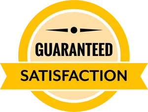 Satisfaction Guarantee Seal PNG Image