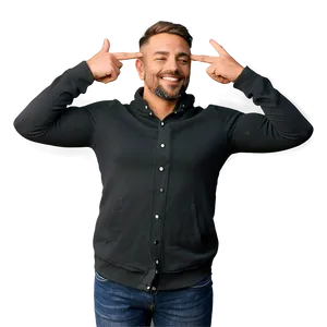 Satisfied Man Image Png Qrr1 PNG Image