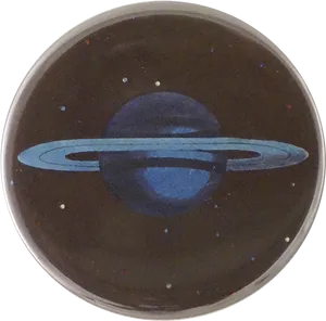 Saturn Planet Illustration PNG Image