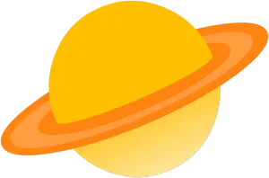 Saturn Vector Illustration PNG Image