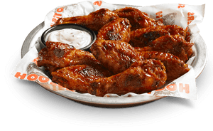 Hooters Chicken Wings, HD Png Download PNG with transparent background