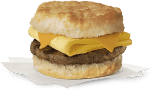 Sausage, Egg & Cheese Biscuit - Sausage Egg And Cheese Biscuit Clipart, HD Png Download PNG image with transparent background