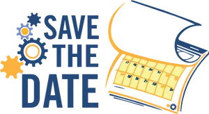 Save The Date Event Reminder PNG Image