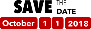 Save The Date October112018 PNG image with transparent background