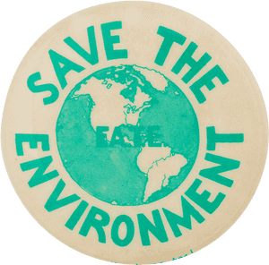 Save The Environment Cause Button Museum - Circle, HD Png Download PNG image with transparent background