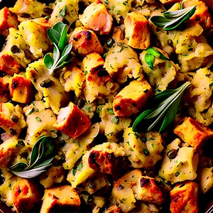 Savory Sage Stuffing Png Gxw PNG Image