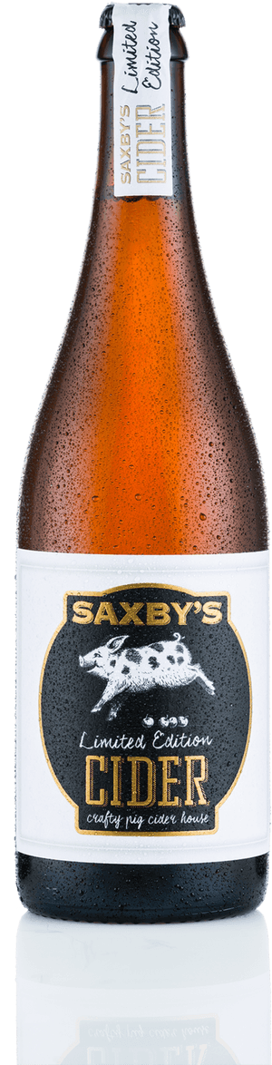 Saxbys Cider Limited Edition Bottle PNG