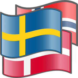 Soviet Union Flag Copy And Paste Clipart , Png Download - Denmark Sweden Norway Flags, Transparent Png PNG
