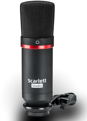 Scarlett Studio Microphone PNG Image