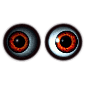 Scary Eyes in Darkness PNG 05252024 PNG