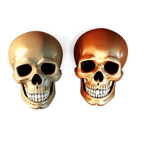 Scary Halloween Skull PNG ipf PNG image with transparent background