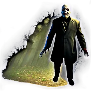 Scary Horror Scene Png Yyx PNG Image