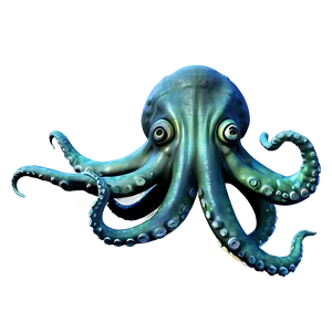 Scary Kraken Underwater Png Vpn PNG Image