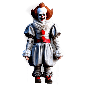 Scary Pennywise PNG enb4 PNG image with transparent background