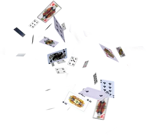 Scattered_ Playing_ Cards PNG Image