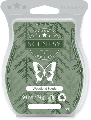 Scentsy Woodland Suede Wax Melt PNG Image