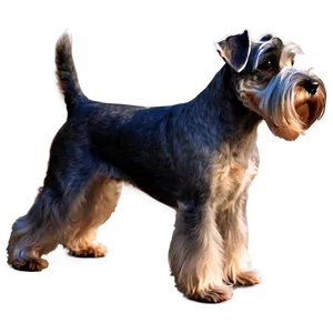 Schnauzer Side Profile Png Nkk PNG Image