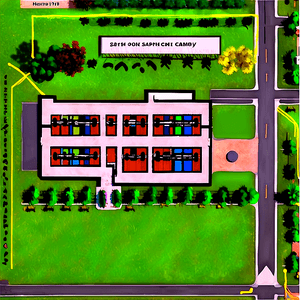 School Campus Map PNG 20 PNG