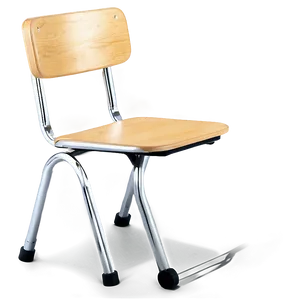 School Chair With Armrest Png 06212024 PNG Image