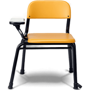 School Chair with Armrest PNG 06212024 PNG