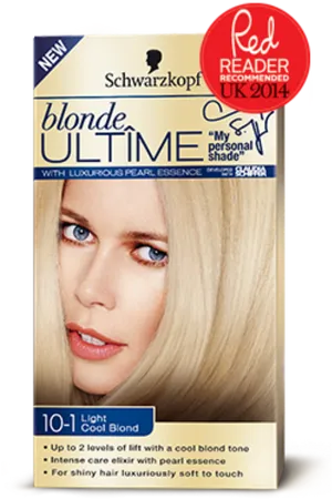 Schwarzkopf Blonde Ultime Hair Dye Box PNG Image