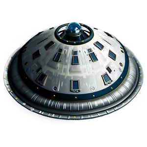 Sci-fi Flying Saucer Graphic Png 06202024 PNG Image