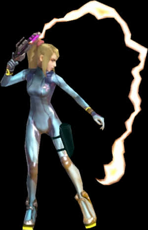 Nintendo Fanon Wiki - Zero Suit Samus Whip, HD Png Download PNG image with transparent background