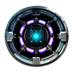 Sci-Fi Portal Design PNG lnn PNG image with transparent background