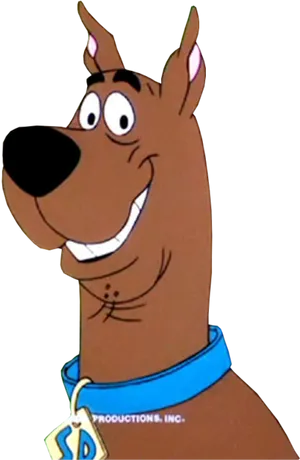 Scooby Doo Portrait PNG Image