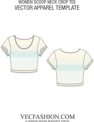 Crop Top Shirt Template, HD Png Download PNG image with transparent background