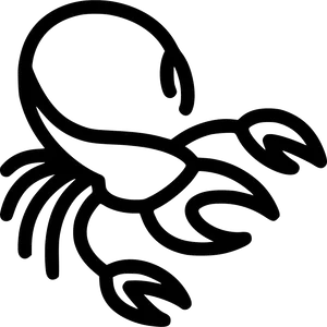 Scorpio Zodiac Symbol Graphic PNG Image