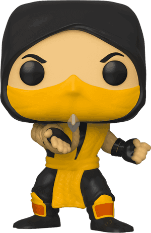 Scorpion Mortal Kombat Funko Pop, HD Png Download PNG image with transparent background