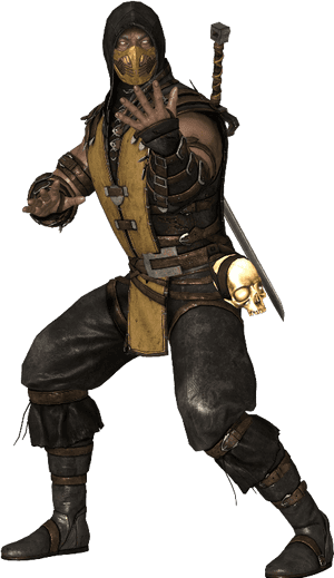 Scorpion Mortal Kombat X Png - Mortal Kombat Scorpion Png, Transparent Png PNG image with transparent background