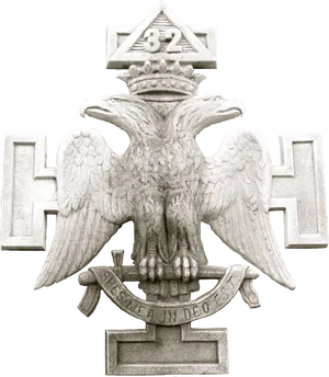 Scottish Rite32nd Degree Masonic Eagle PNG Image