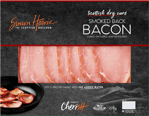 Simon Howie Smoked Bacon - Simon Howie Smoked Dry Cure Back Bacon, HD Png Download PNG image with transparent background