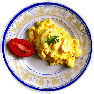 Scrambled Eggs Breakfast PNG 3 PNG image with transparent background