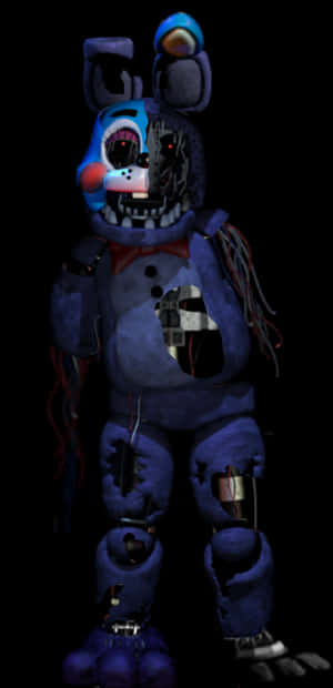 Scrap Bonnie V - Fnaf Ucn Withered Bonnie, HD Png Download PNG image with transparent background
