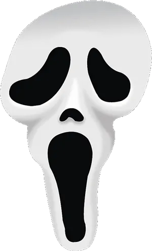 Scream Movie Ghostface Mask PNG Image