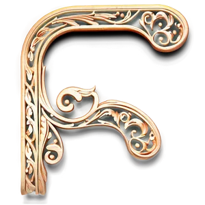 Scrollwork Corner Png 06122024 PNG Image