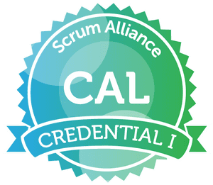 Scrum Alliance C A L Credential Badge PNG image with transparent background