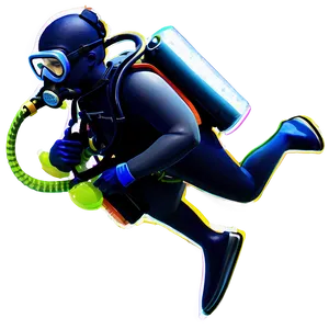 Scuba Diver Action Png 93 PNG Image