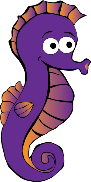 Sea Horse Cartoon Png, Transparent Png PNG image with transparent background